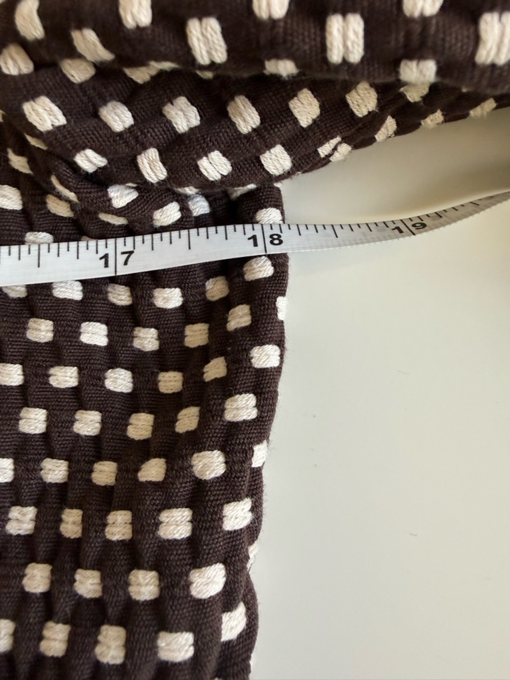 Worth Brown Retro Polka Dot Blazer | Vintage Inspired Tailored Jacket | Size 10 - Picture 12 of 15
